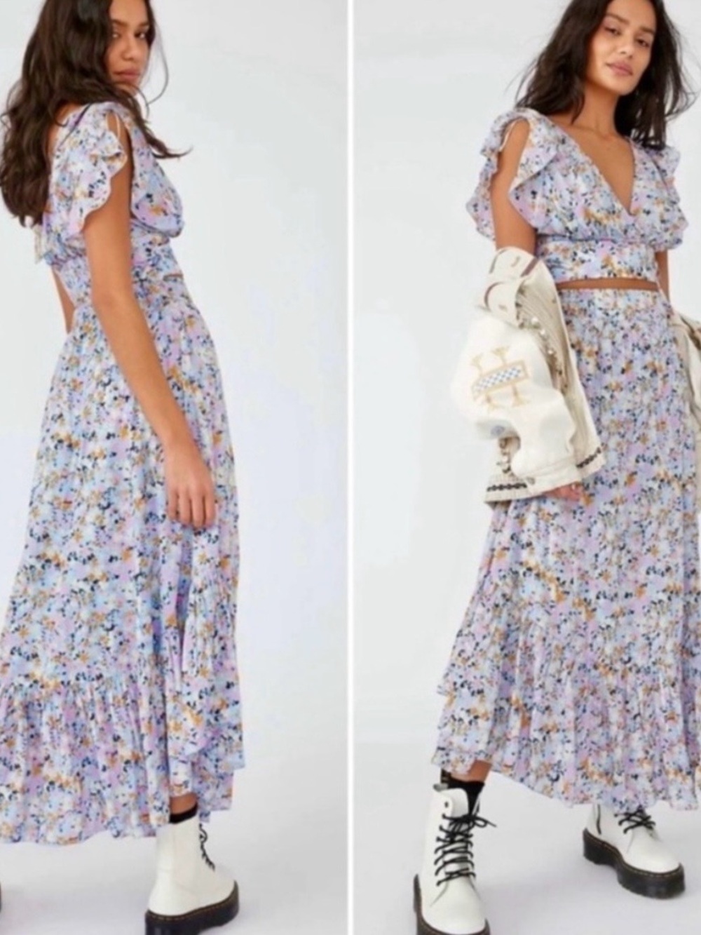 Free People pretty dayz 2 piece set